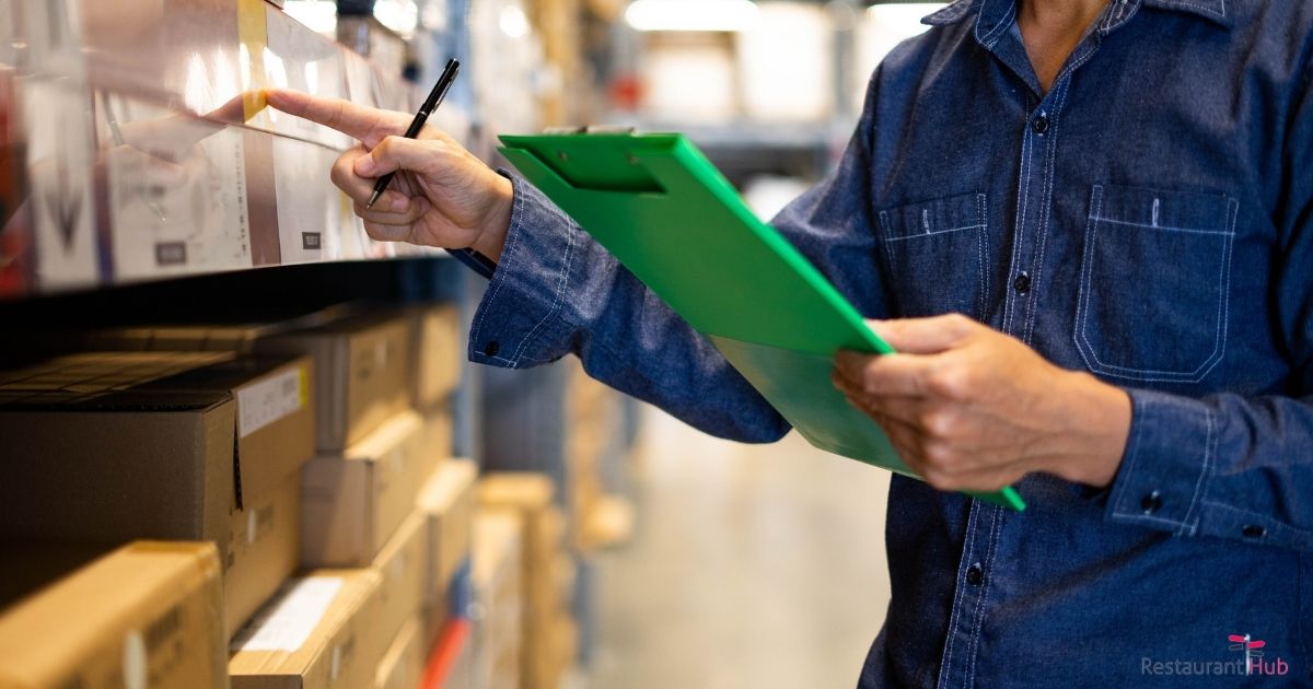 Planning ahead for food costs or stock counts.